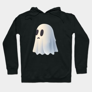 Cute sad ghost Hoodie